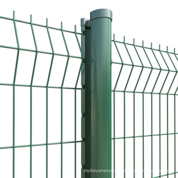 powder coated Galvanized wire mesh 3D garden fencing